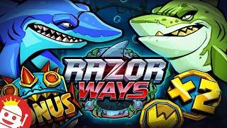  RAZOR WAYS (PUSH GAMING)  NEW SLOT!  25,000X MAX WIN POTENTIAL 