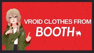 How to get clothes for your VRoid model on Booth!