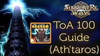 SUMMONERS WAR: ToA 100 Ath'taros Boss Guide (German / Deutsch)