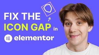 Remove the Unwanted Extra Space Under Your Icons in Elementor - WordPress