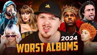 Top 10 WORST Albums from 2024  (ft. Falling In Reverse, Taylor Swift, Eminem...)