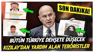 Turhan Çömez'den Bomba İfşa! Kızılay'dan Yardım Alan Teröristleri İfşa Etti!