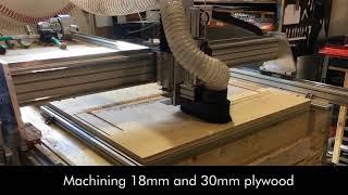 CNC router ROUT IT TOPSTER making plywood furniture