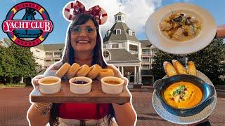 Disney's Yacht Club NEW MENU  Disney World Ale & Compass food review 2024