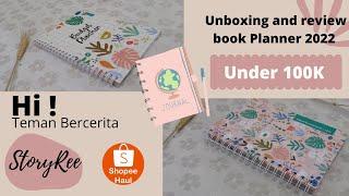 PLANNER HAUL | REKOMENDASI JURNAL DAN BONUS BUDGET PLANNER 2022 #jurnalmuslimah #lowbudget