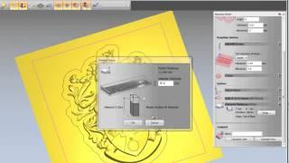 Machining an 3D Relief with ArtCAM Express & ArtCAM Insignia