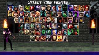 Mortal Kombat Project Ultravitalized (MUGEN) Rain Playthrough