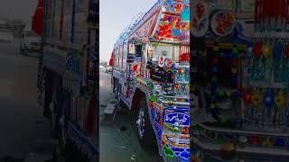 Captivating Pakistani Truck Art: A Handwritten Masterpiece#shorts  #truck