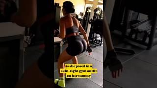 Georgina Rodriguez Posts Her Gym Routine  ll #shorts