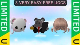 **GET THESE 3 CUTE LOOKING FREE UGCS NOW!** 