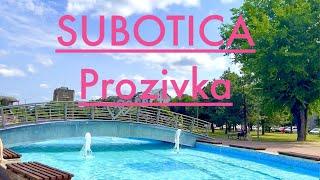 СУБОТИЦА район Прозивка. Сербия регион Воеводина. SUBOTICA. Serbia region Vojvodina