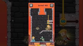 Hero rescue helping girl 40 Level completed #trending #games ##gameplay #youtube #short #gaming