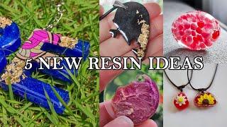 5 New Resin Ideas That You can try at Home | How to resin art for beginners