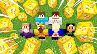 MINECRAFT mas CHOVE LUCKY BLOCK