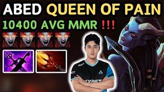  ABED Queen Of Pain Midlane Gameplay  Top Core From Abed - Dota 2