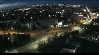 Ночной Кропивницкий с высоты птичьего полёта // Night Kropyvnytskyi aerial view