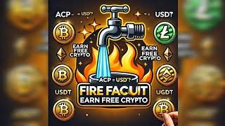 "¡Gana Criptomonedas Gratis con Fire Faucet! | Bitcoin, Dogecoin y Más"