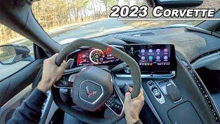 2023 Chevrolet C8 Corvette - America's Ferrari Fighter (POV Binaural Audio)