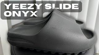 MUST WATCH :Yeezy Slide Onyx 2023 Sizing Advice, Review & On foot