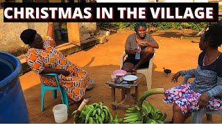 CHRISTMAS IN THE VILLAGE/journey to the village/village life in Accra Ghana/life in Ghana