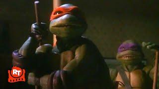 Teenage Mutant Ninja Turtles (1990) - The Apartment Fight Scene | Movieclips