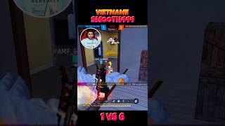 VIETNAME SMOOTH444 1VS6 #freefire #nonstopgaming #shorts #amfgiamink
