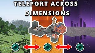 Tri-Dimensional Teleportation is now Possible in Minecraft (Java snapshot)