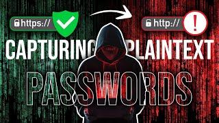 SSL Stripping - Downgrading HTTPS to HTTP to capture plain text passwords (Live Online Website)