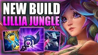 HOW TO PLAY LILLIA JUNGLE WITH THIS INSANE NEW BUILD SETUP! Best Build/Runes Guide League of Legends