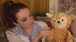 ASMR Critter Chiropractor (stuffed animal personal attention, cracks, soft spoken)