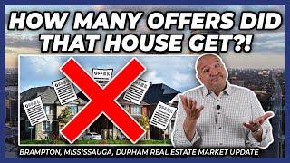 How Many Offers Did That House Get?! (Peel Region Real Estate Market Update)