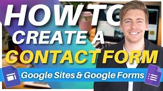 How To Add A Contact Form On Google Sites | Google Booking Form