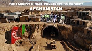 The largest tunnel and dam construction project in Afghanistan