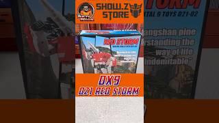 Transformers DX9 D21-02 Red Storm (Sideswipe) Unboxing #transformers #autobots #dx9 #sideswipe #d21