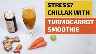 Turmeric carrot Smoothie to Reduce Stress l Natures Box