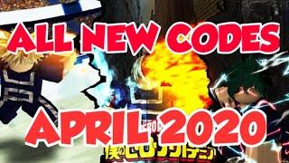 All New Codes for Boku No Roblox Remastered April 2020