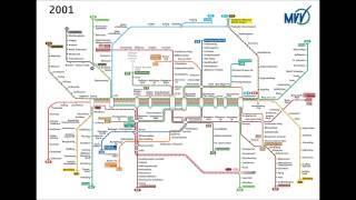 Der MVV Netzplan - Eine Zeitreise von 1972 bis heute