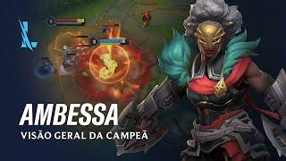 Visão geral da Campeã: Ambessa | Mecânica de jogo – League of Legends: Wild Rift