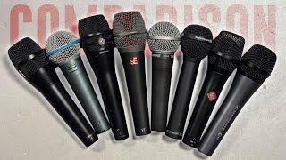 Shure Nexadyne 8C vs SM58, E835, V7, KSM105, M88, Beta 58a