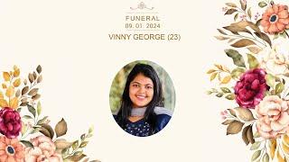 Funeral | Vinny George (23) | 9th January 2024 | H.G. Dr. Geevarghese Mar Barnabas Metropolitan |