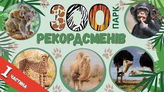 Рекорди тваринного світу. Частина 1.  Розвиваюче відео для дітей