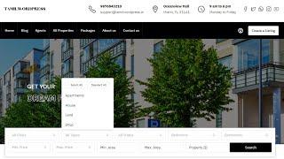 How to make a real estate website in WordPress | Tamil