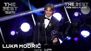 Luka Modric reaction - The Best FIFA Men's Player 2018