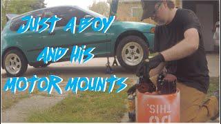 EG Civic gets Hasport motor mounts