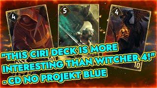 GWENT CIRI'S CARDS VS THE WORLD / 3 GAMES !