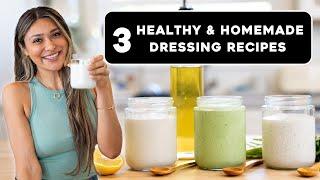 Transform Your Salads: 3 Easy & Nutritious Dressing Recipes!