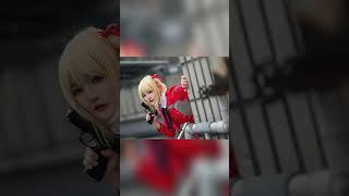 莉可麗絲 千束來了!  #cosplay #shorts
