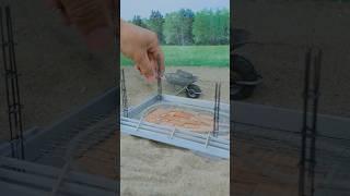 HOW TO MAKE THE FOUNDATIONS OF A HOME STEP BY STEP #vfuho  #miniature #house