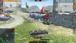 BZ-75/FV215b/T95E6/T-100 LT - World Of Tanks Blitz Replay