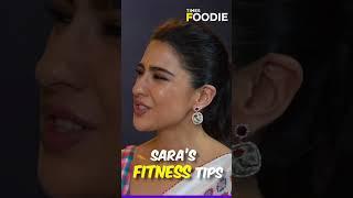 Sara Ali Khan shares MOST VALUABLE fitness tips! #shorts #saraalikhan #fitnesstips #fitness